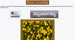 Desktop Screenshot of cordes.us
