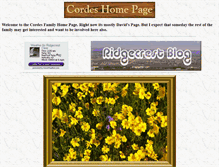 Tablet Screenshot of cordes.us